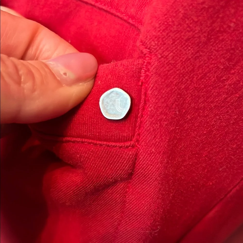Lolé Red Long Sleeve Dress with Pocket - Picture 5 of 13